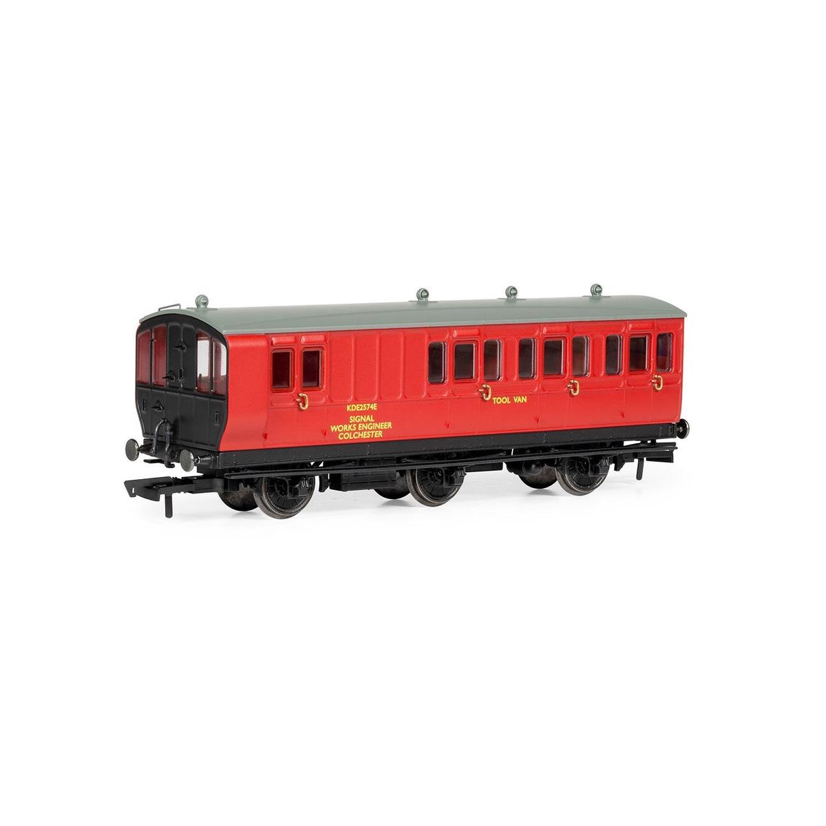 Hornby BR Departmental 6 Wheel Tool Van Era 7