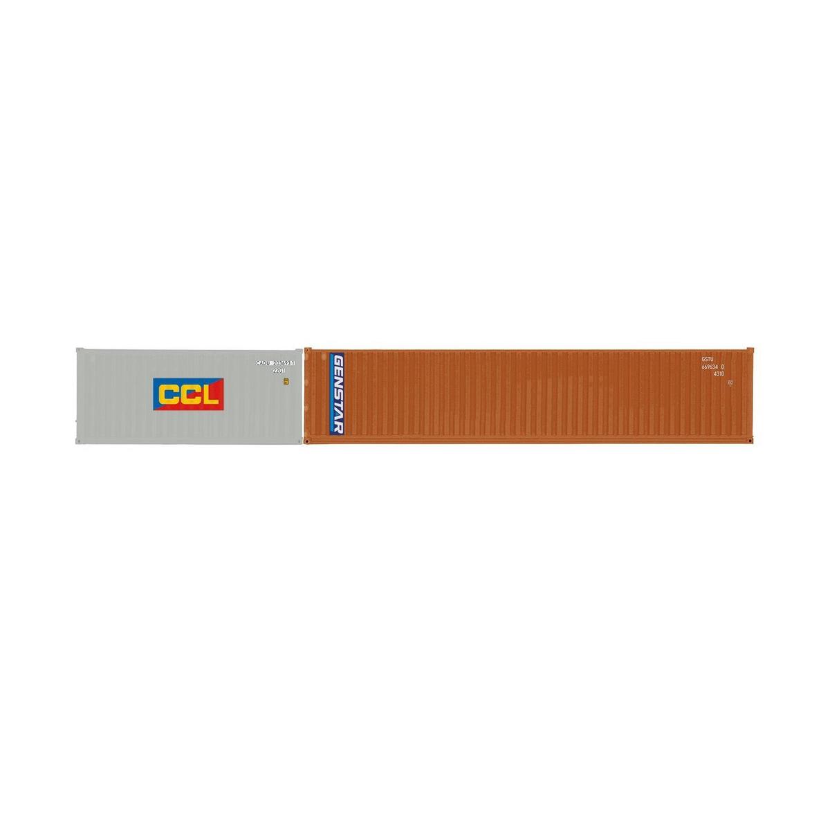 Hornby OO CCL and Genstar Container Pack (120ft and 140ft) Era 11