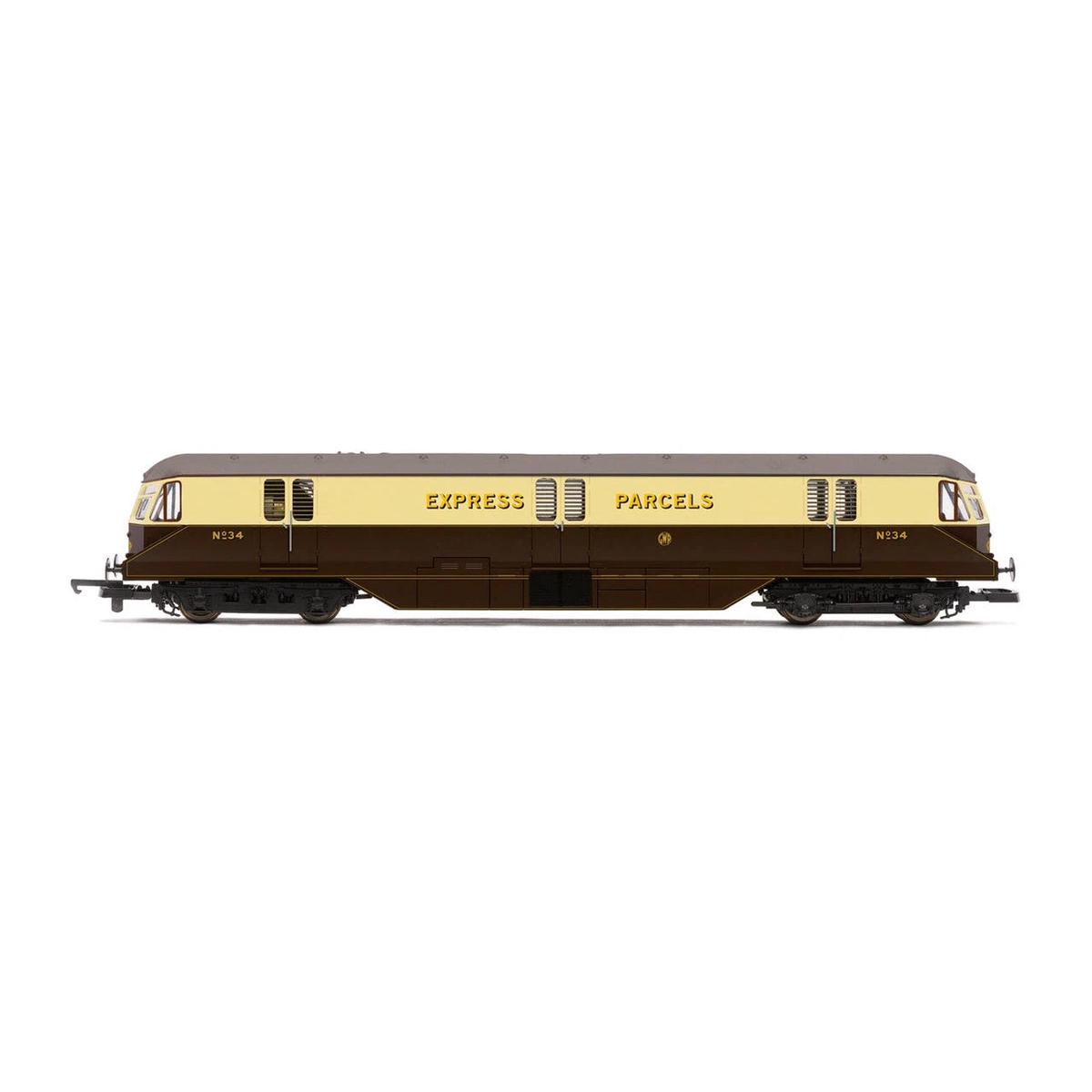Hornby OO RailRoad Plus GWR No. 34 Bo-Bo Parcels Car  Era 3