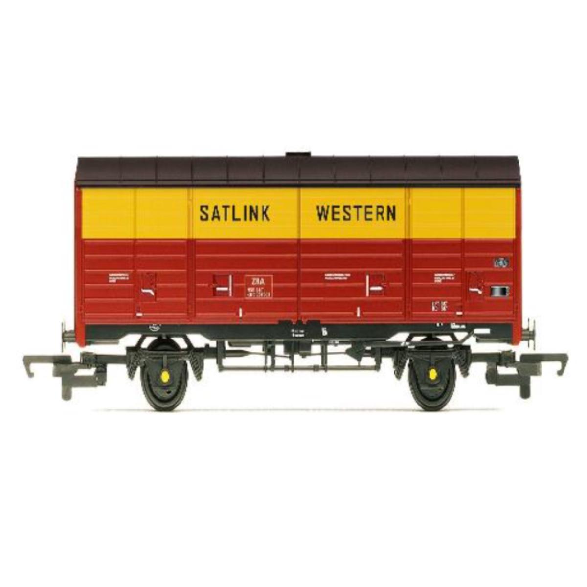 Hornby OO Satlink Western 45t ZRA Closed Van  Era 8