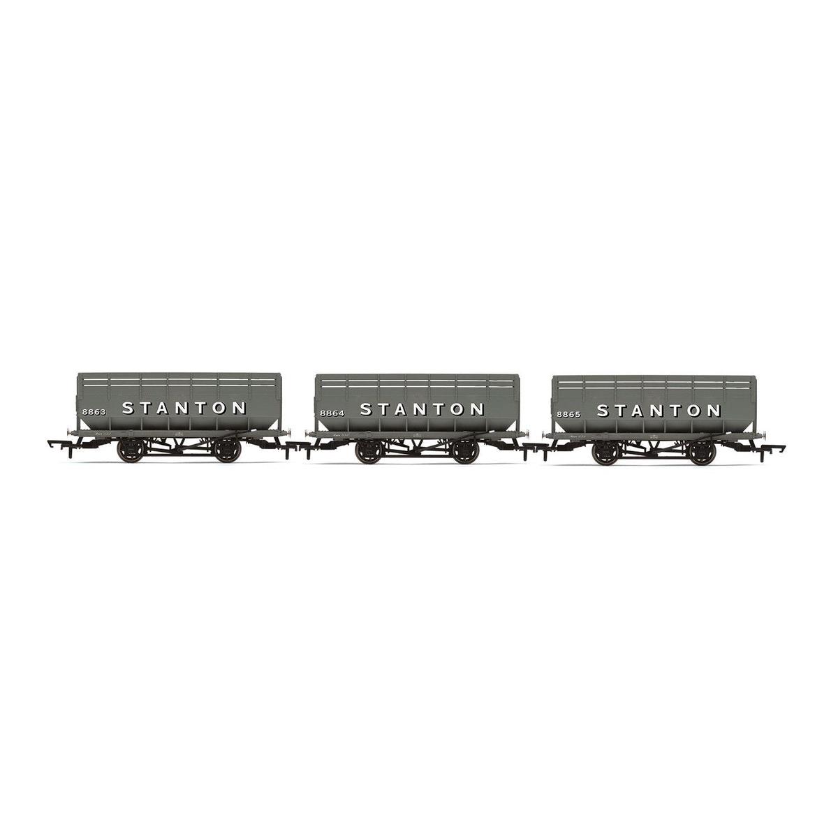 Hornby OO Stanton Coke Hopper Wagon Triple Pack