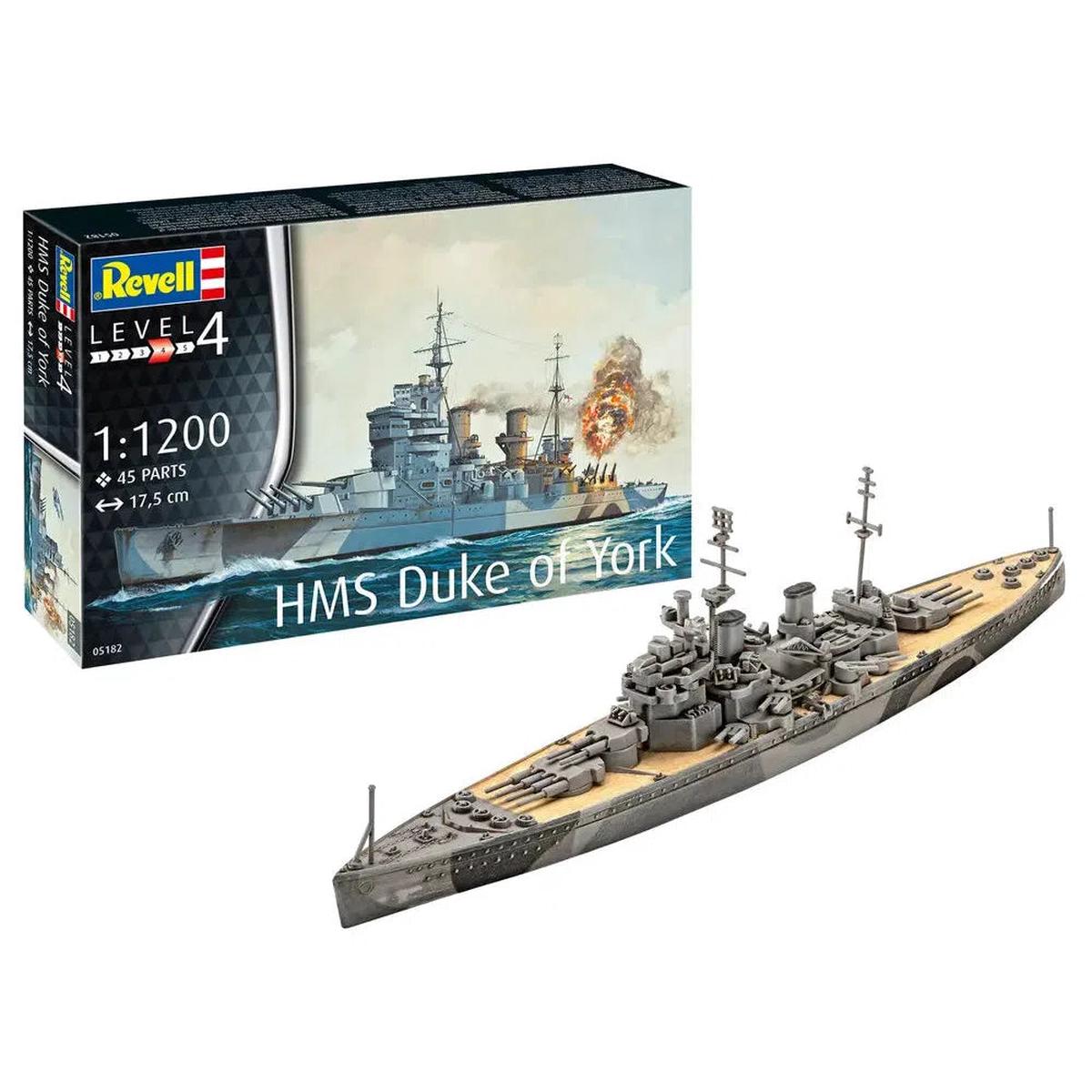 Revell 1/1200 Battleship HMS Duke of York