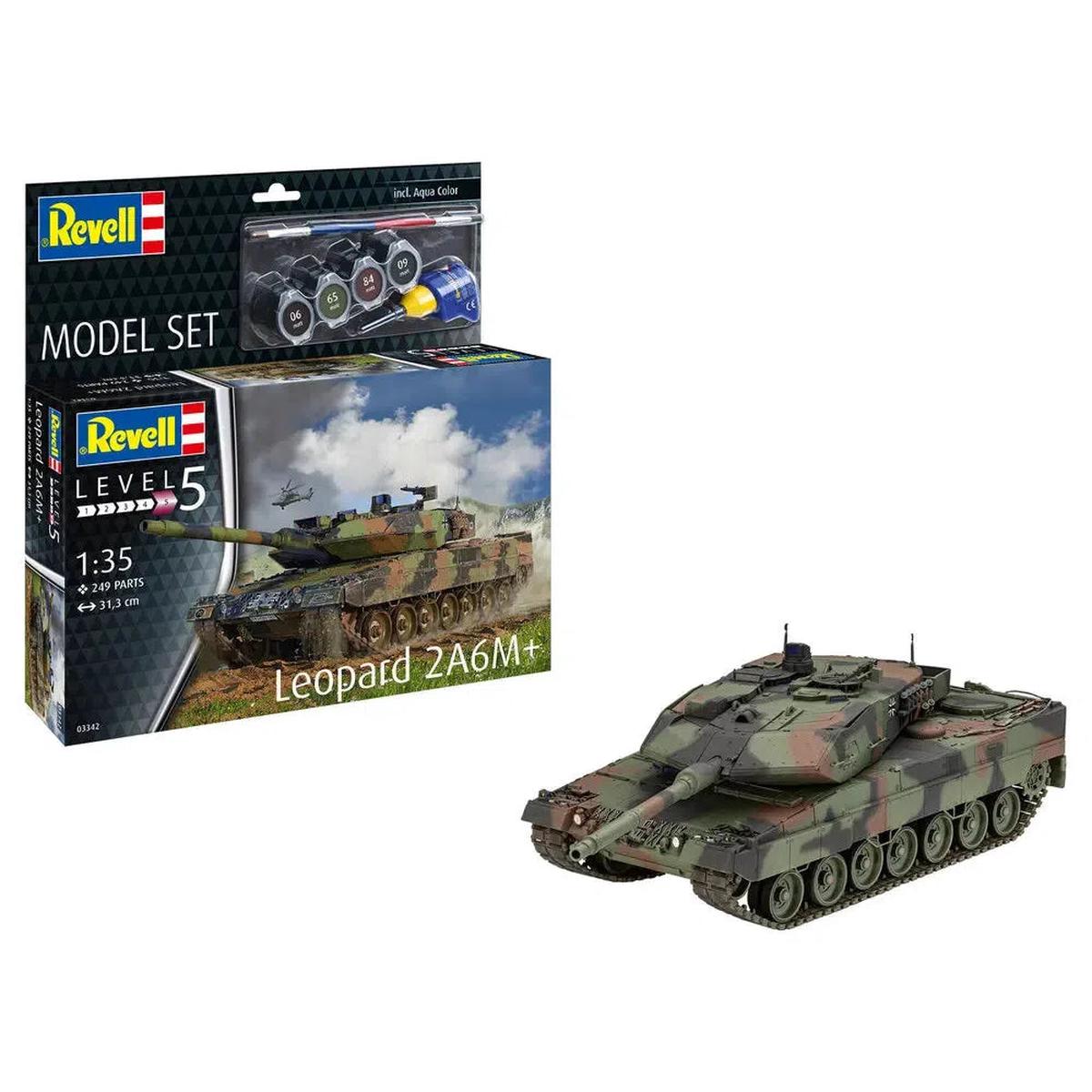 Revell 1/35 Leopard 2 A6M+ Model Set