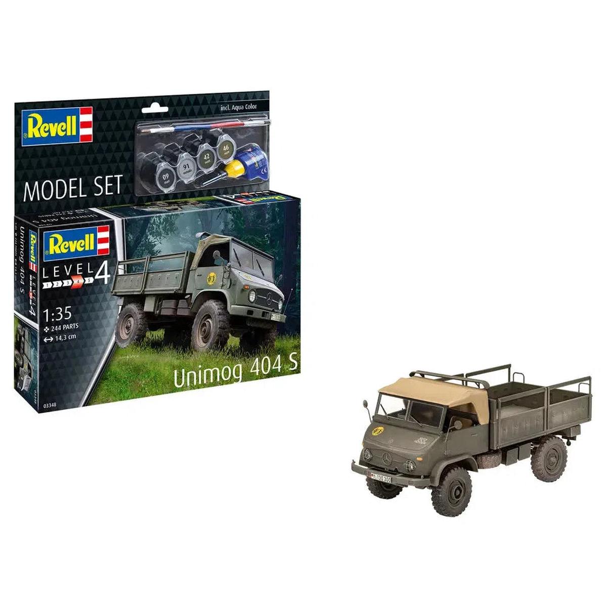 Revell 1/35 Unimog 404 S Model Set