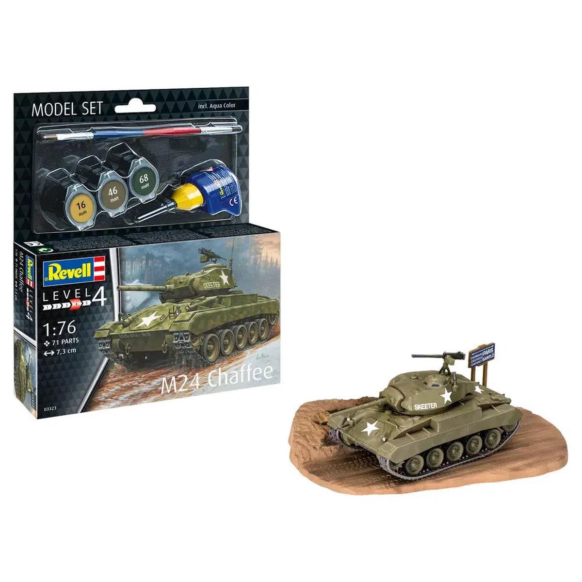 Revell 1/76 M24 Chaffee Model Set