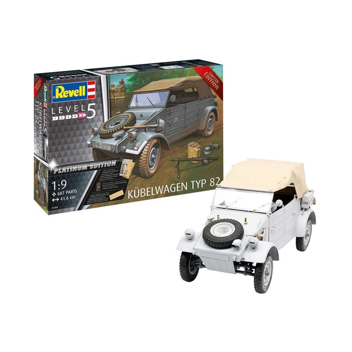 Revell 1/9 KiBELWAGEN TYP 82 PLATINUM EDITION
