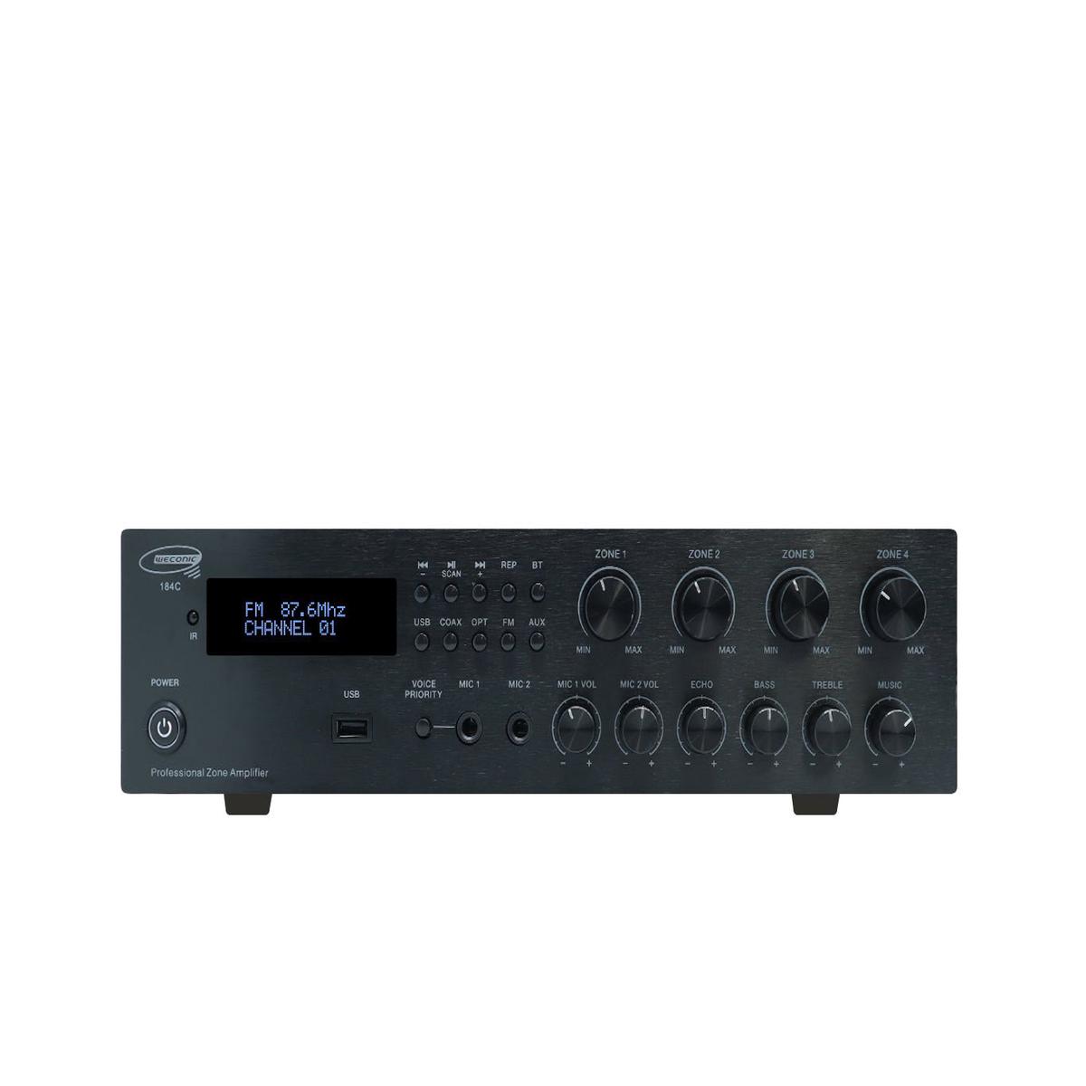 Weconic 4-Zone Multi Room Bluetooth Amplifier 320W 184C