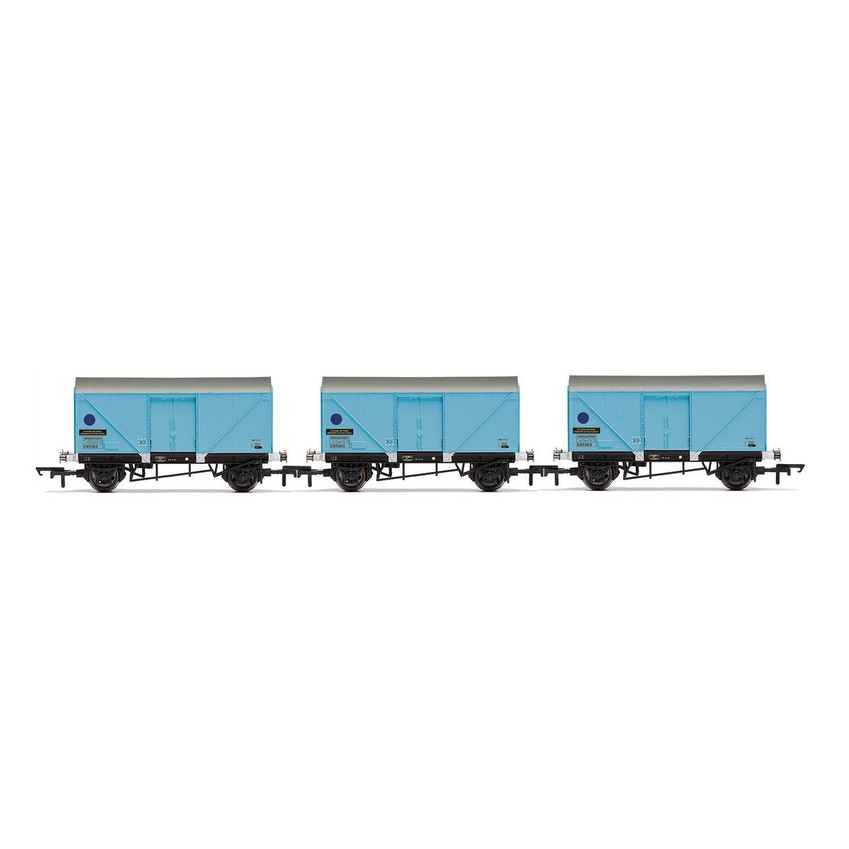 Hornby 12T Fish Van Three Pack Br Era 6