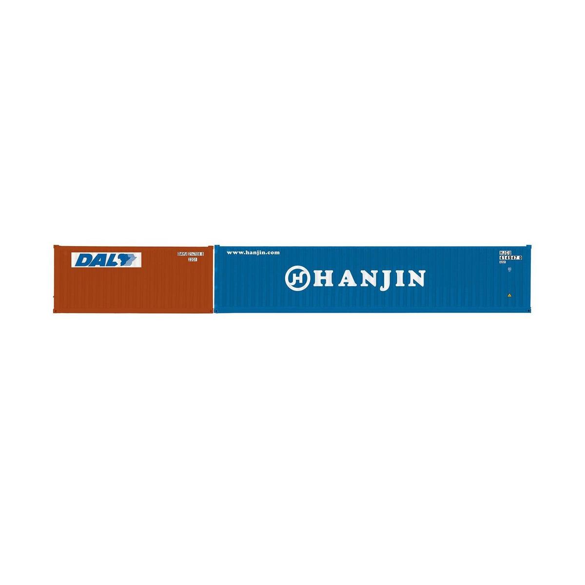 Hornby DAL and Hanjin 20ft and 40ft Containers  Era 11