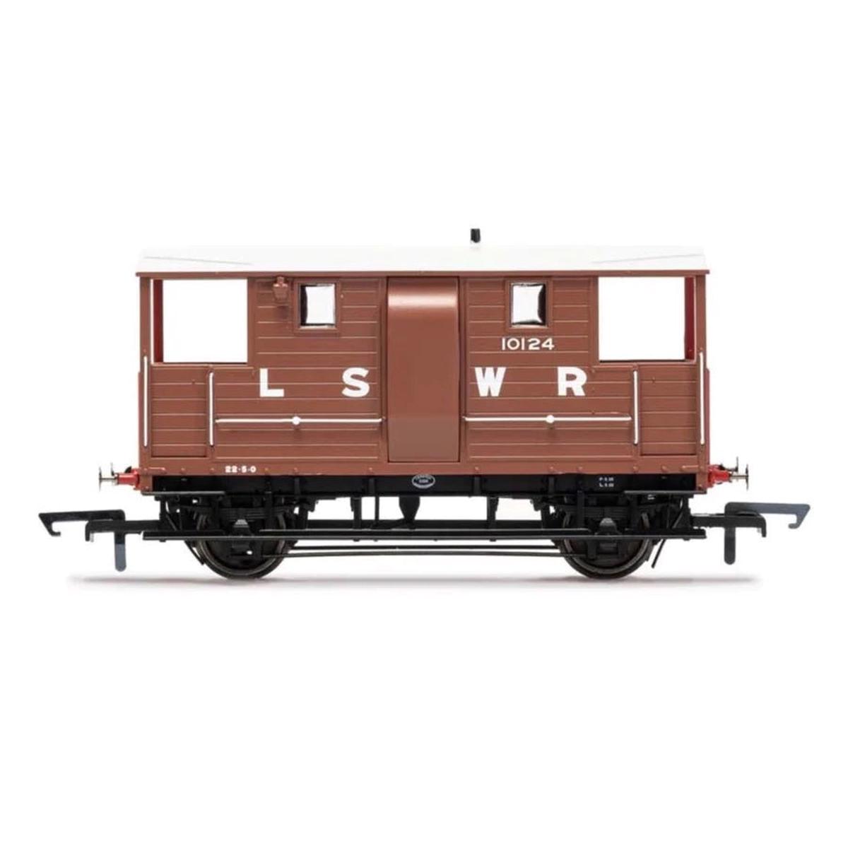 Hornby OO LSWR 20T New Van Goods Brake Van 10124 Era 2