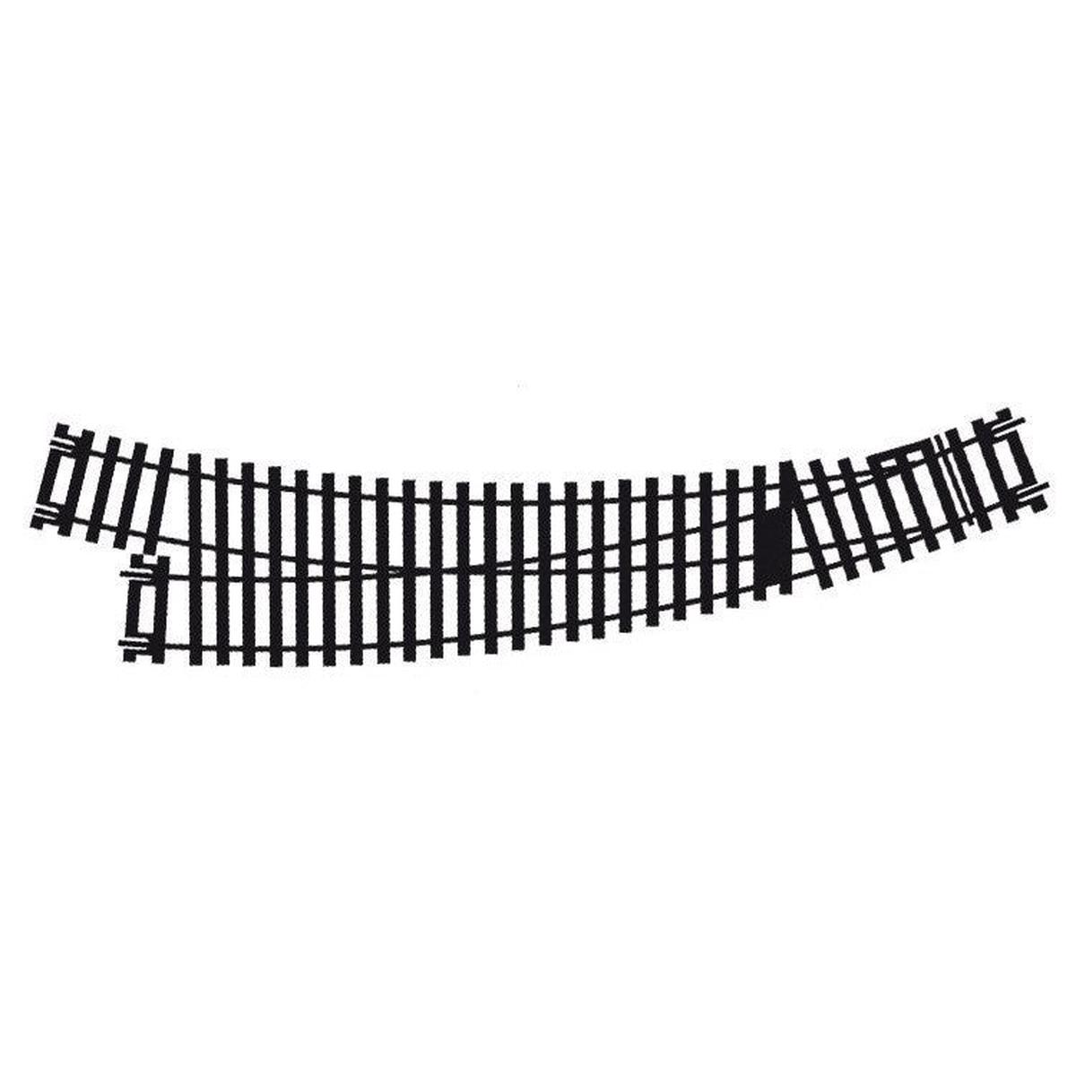 Hornby OO R/H Curved Point Crossing