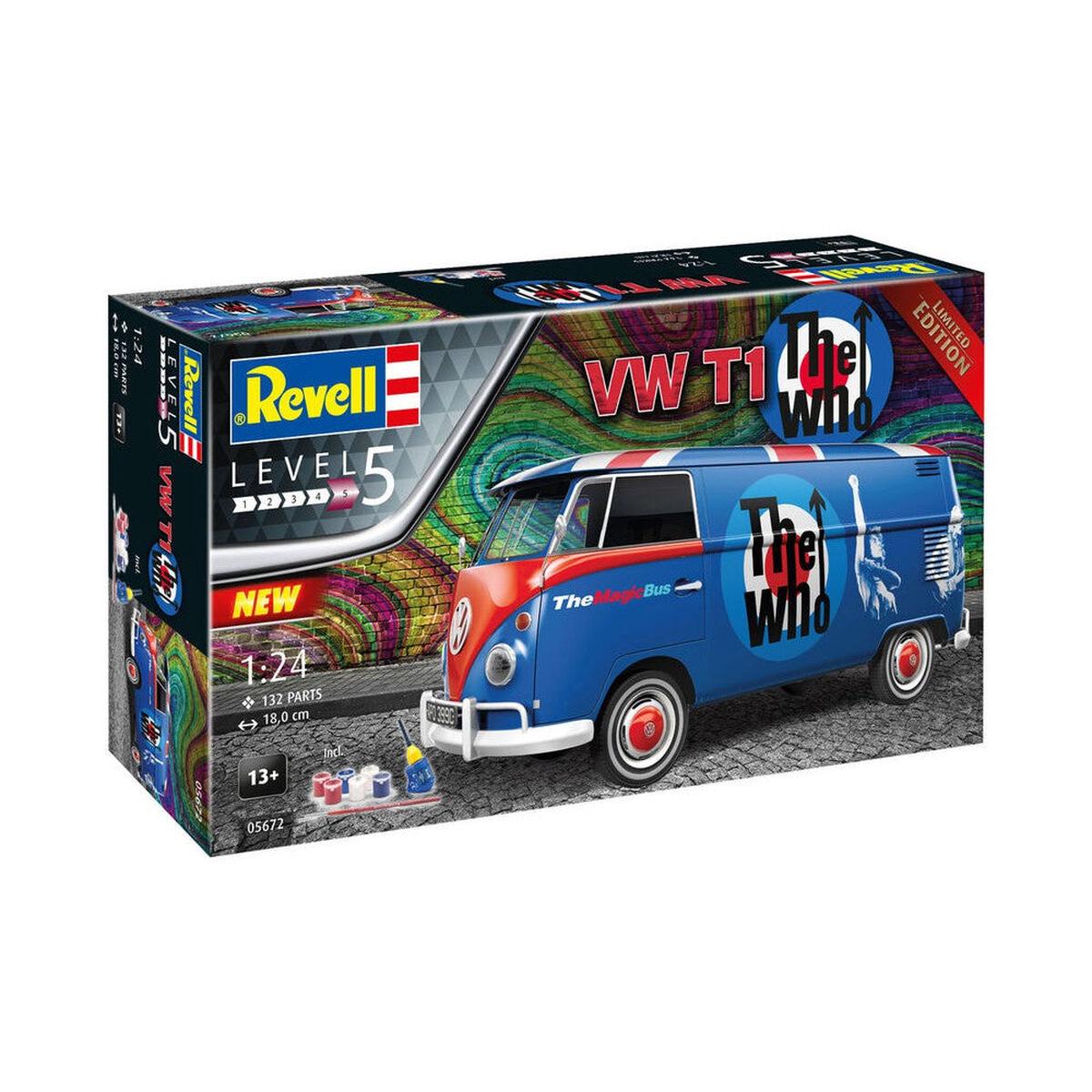 Revell 05672 1/24 Gift Set VW T1 The Who