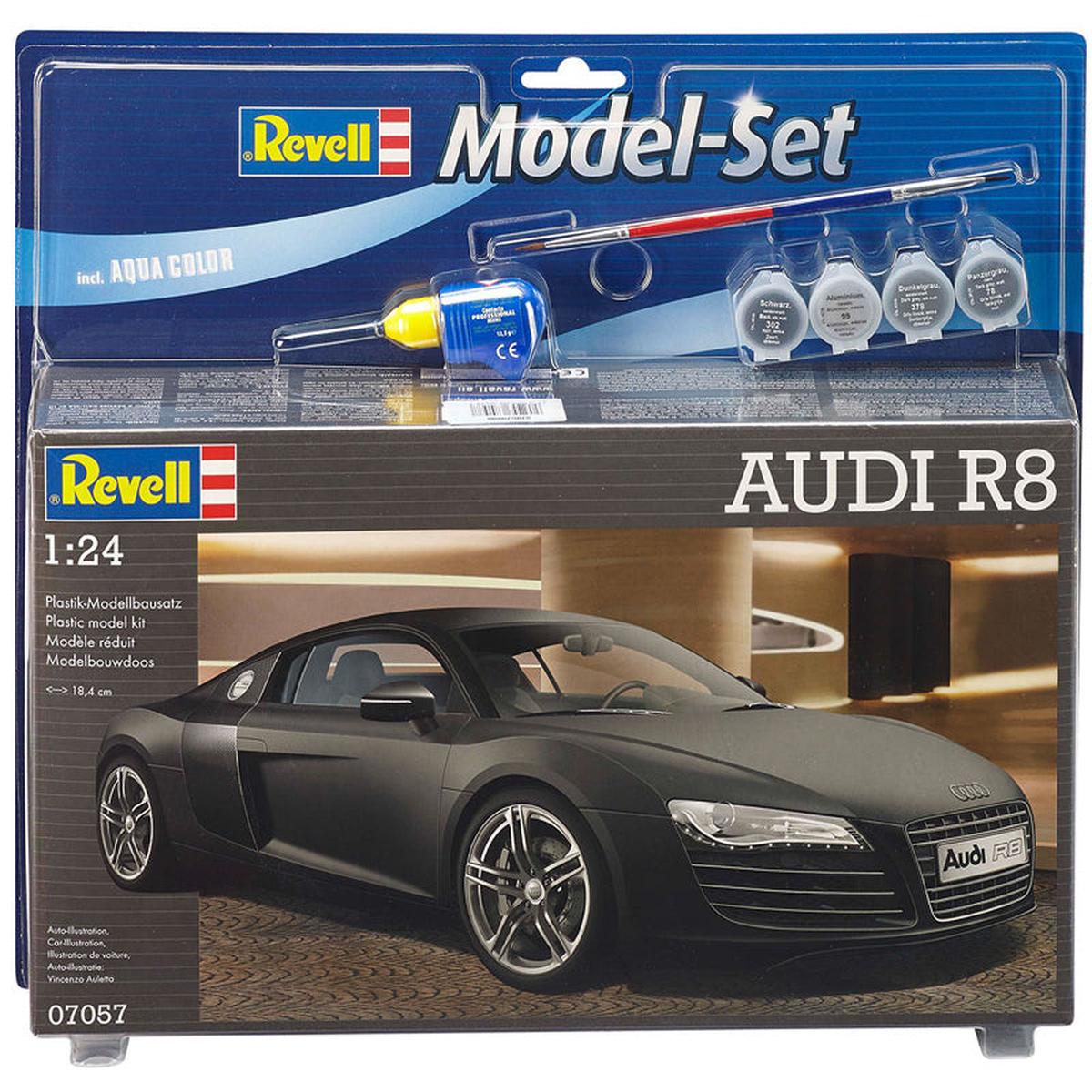 Revell 1/24 Audi R8 Model Set