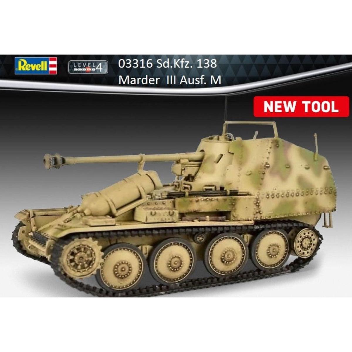 Revell 1/72 Sd.Kfz.138 Marder III Ausf.M
