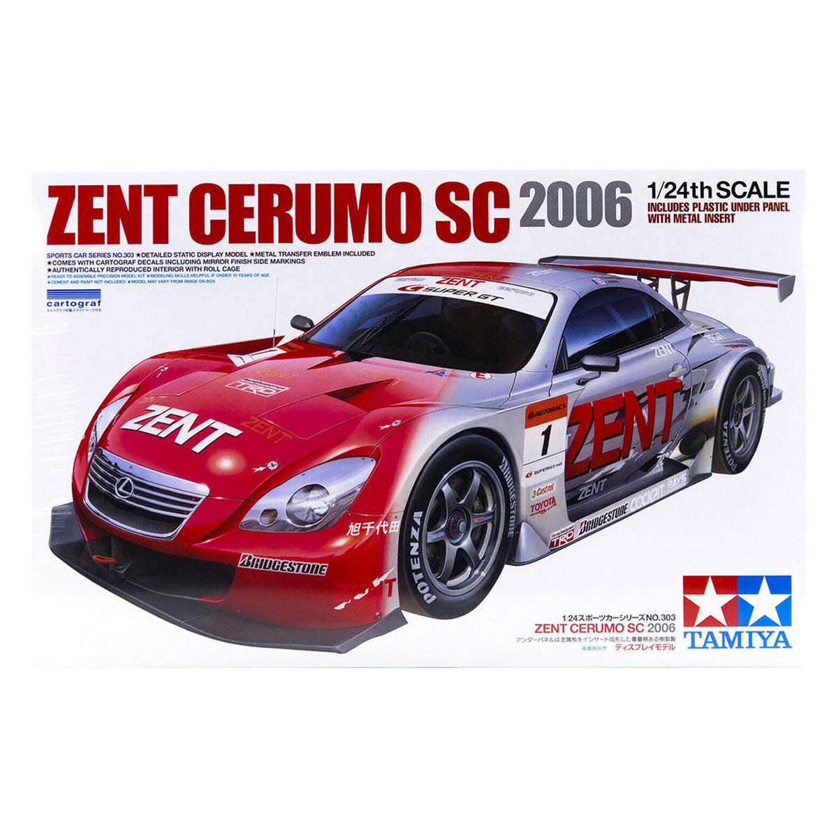 Tamiya 1/24 Zent Cerumo SC 2006