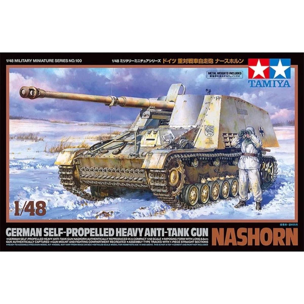 Tamiya 1/48 German Self Propelled Heavy AntiTank Gun Nashorn