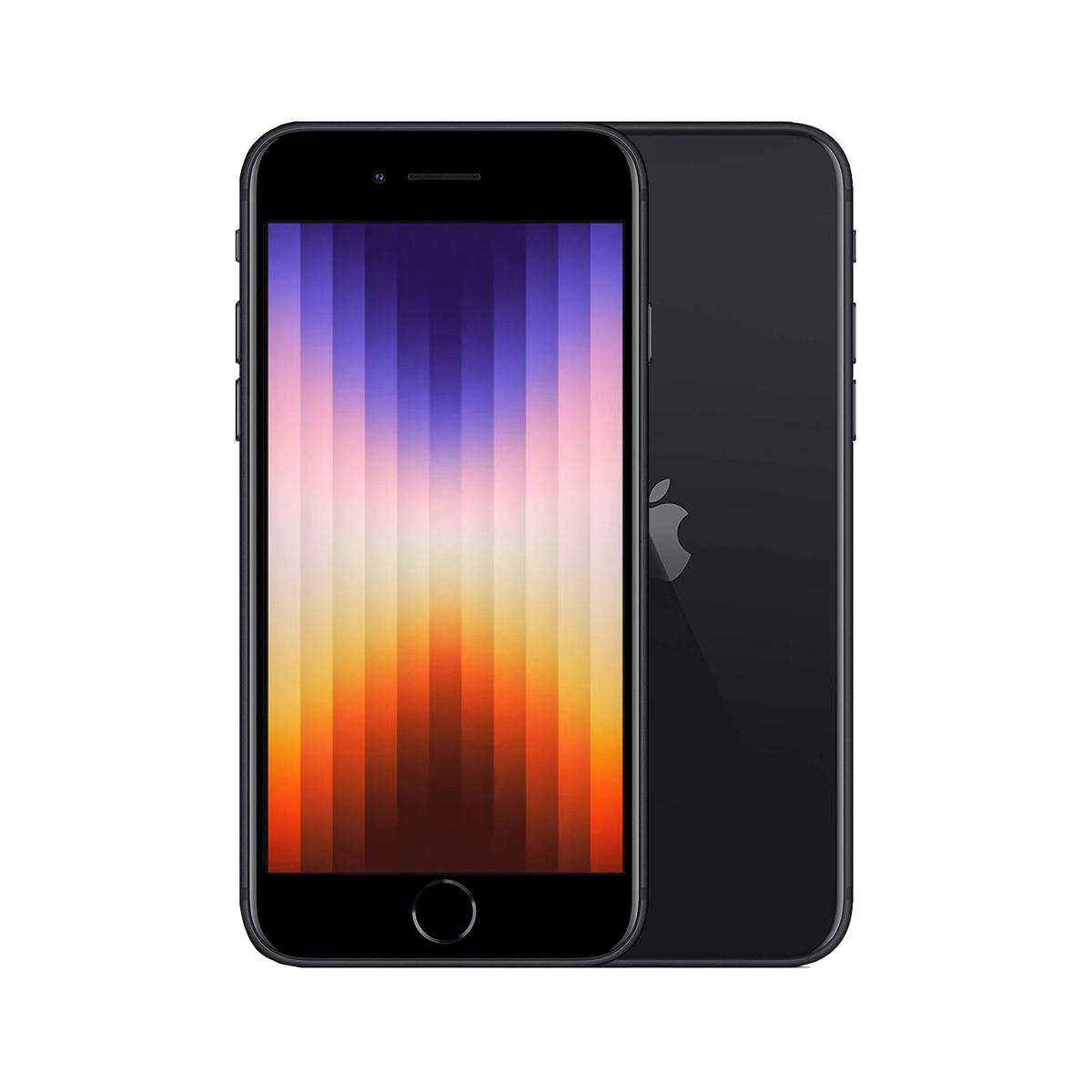 Apple iPhone SE3 128GB (Black) [~Refurbished: Good]