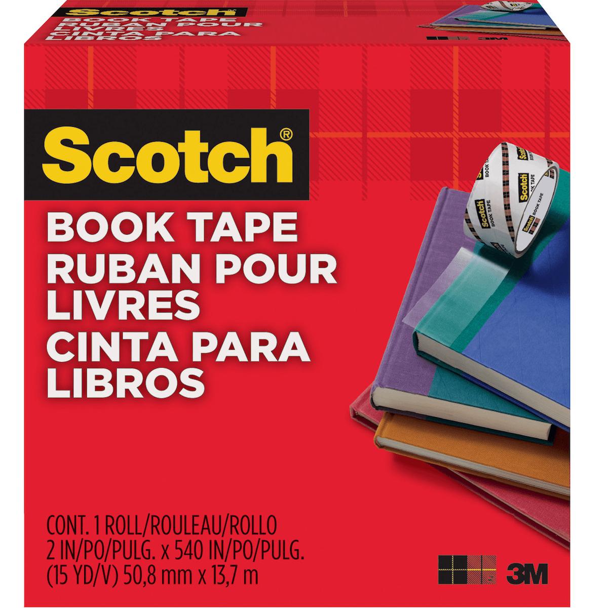 Scotch 845 Book Protection Tape 50mmx13.7m