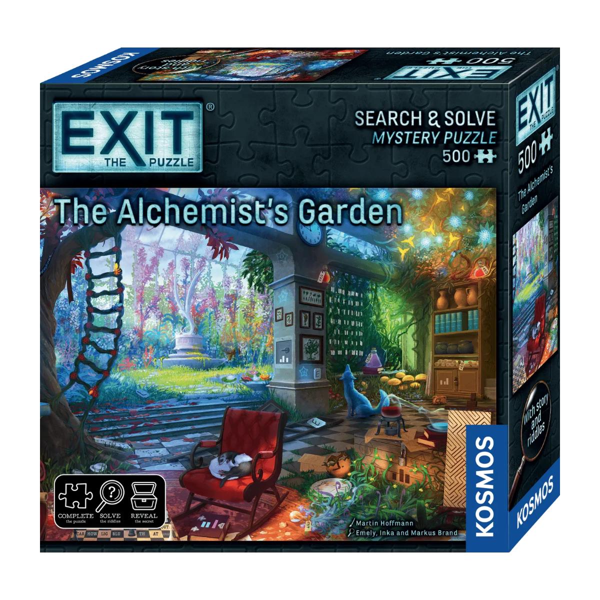 Thames & Kosmos 500pc Exit the Game The Alchemist's Garden Puzzle