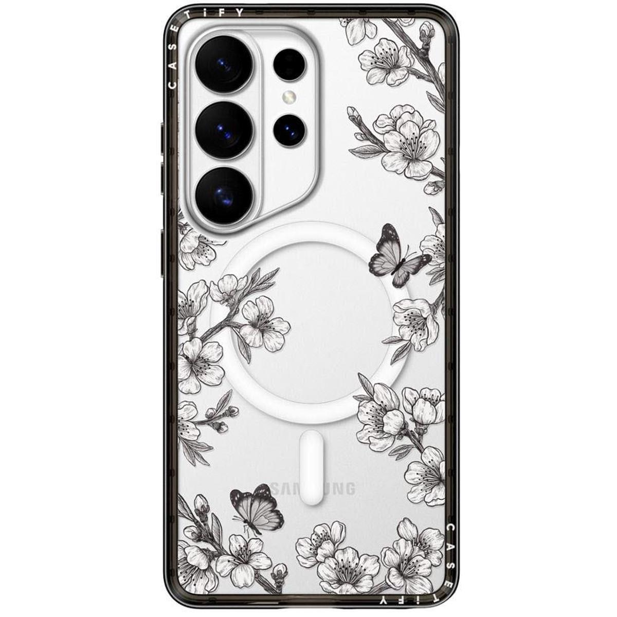 Casetify Compact Case for Galaxy S26 Ultra (Black Askura Garden)