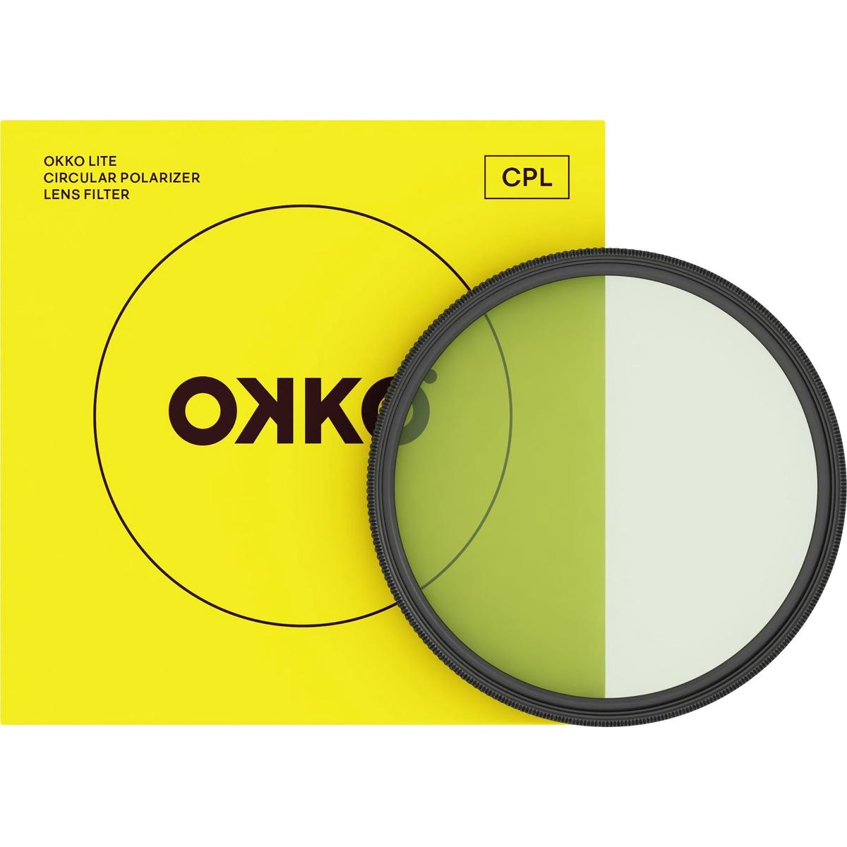 Okko Lite 52mm Circular Polarizer Filter