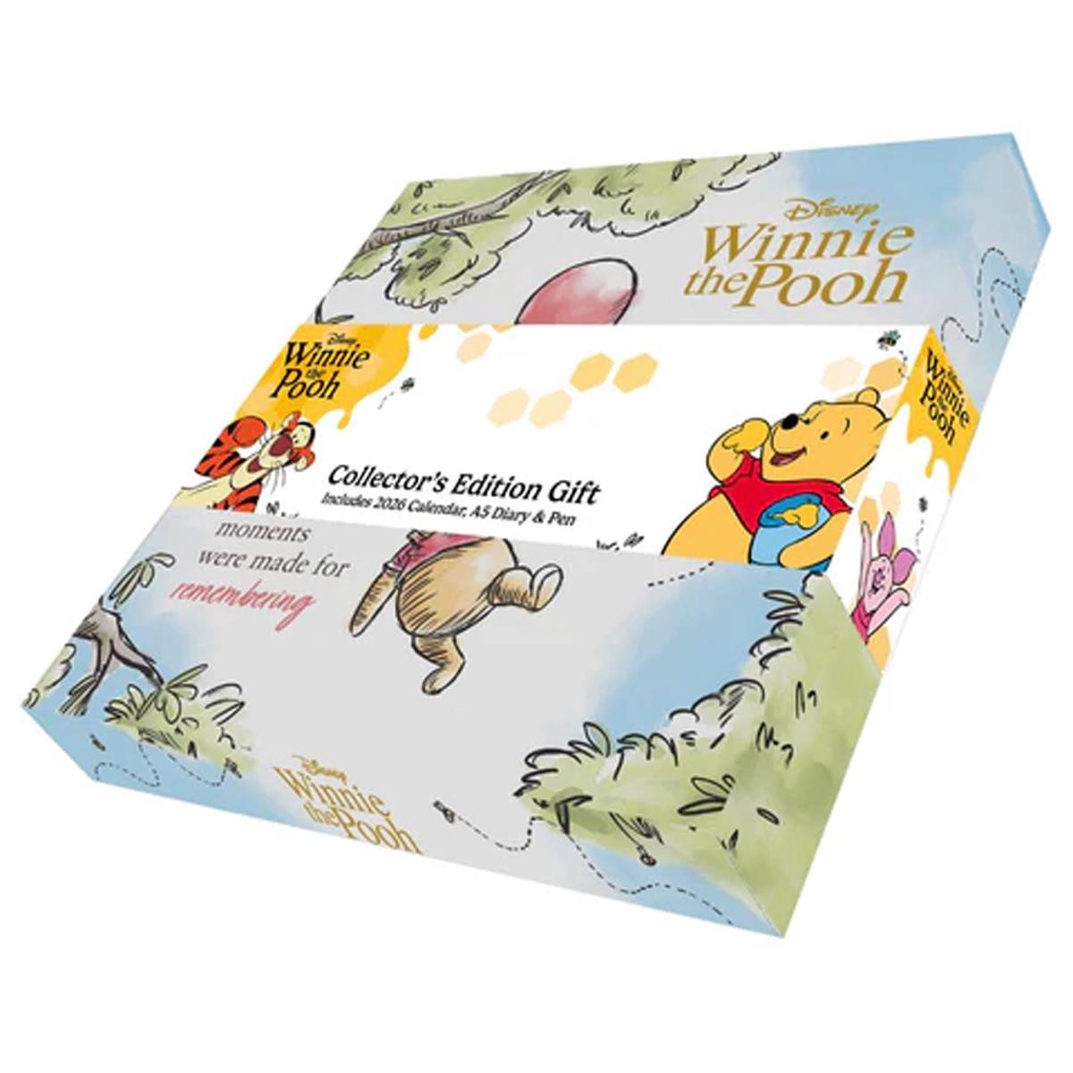 Winnie The Pooh  2026 Calendar & Diary Gift Box