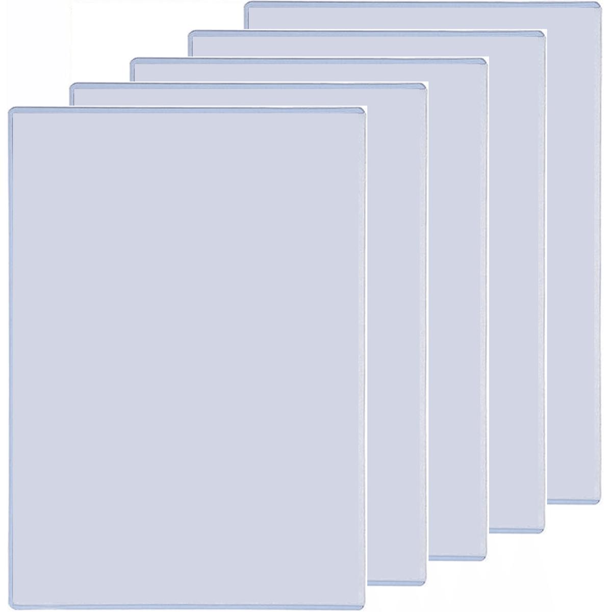 5 Pack Marbig Document Sheet Paper Protector PVC Heavy Duty A4 Clear