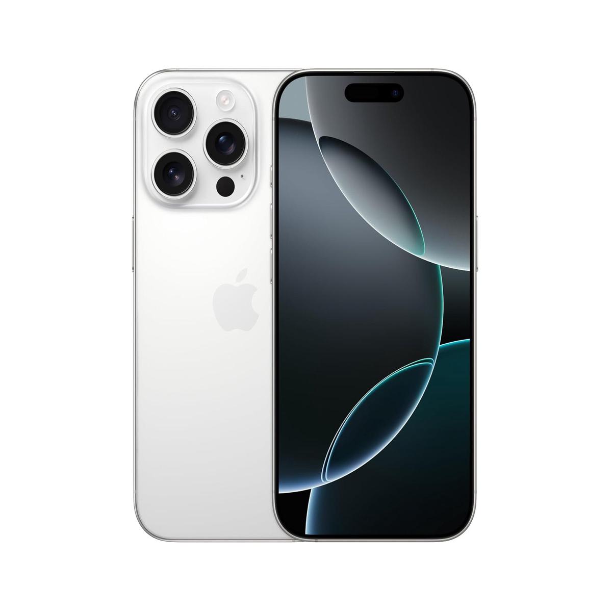 Apple iPhone 16 Pro 256GB (White Titanium) [~Refurbished: Excellent]