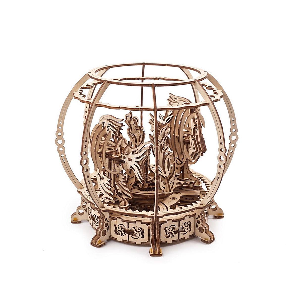 UGears Aquarium Wooden Mechanical Model Kit 3D Puzzle DIY