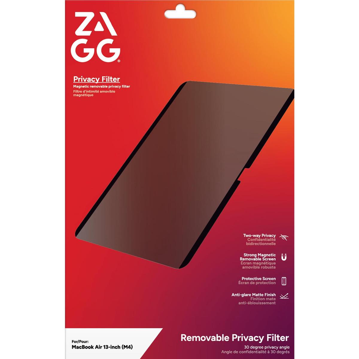 ZAGG Removable 2-Way Privacy Filter for Apple MacBook Air 13" (M4)