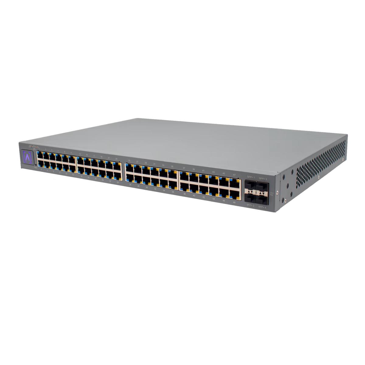 Alta Labs 48-Port Managed Enterprise Switch (All Ports PoE+, 740W)
