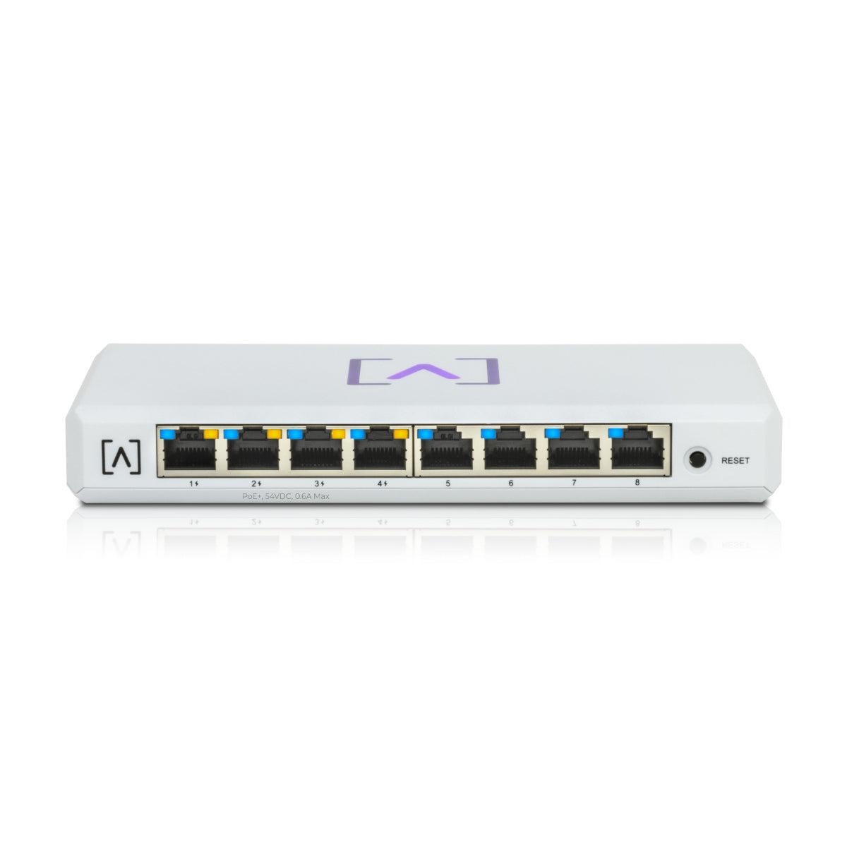Alta Labs S8-POE 8-Port Enterprise Switch (4 PoE+ Ports, 60W)
