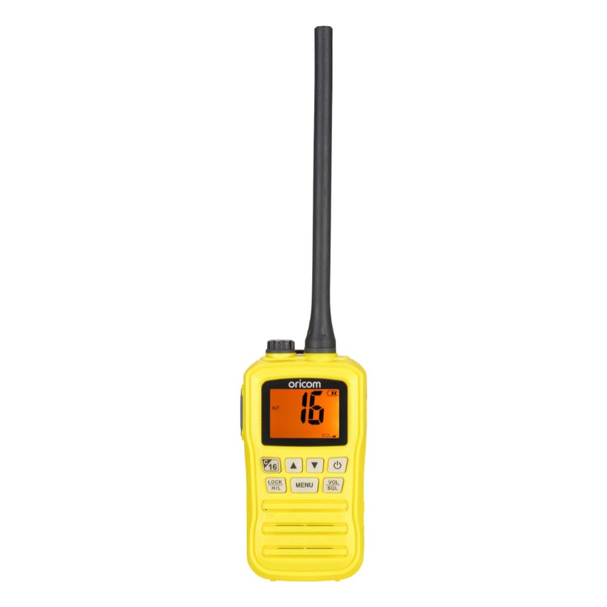 MX300YW 3 Watt VHF Marine Radio - Yellow