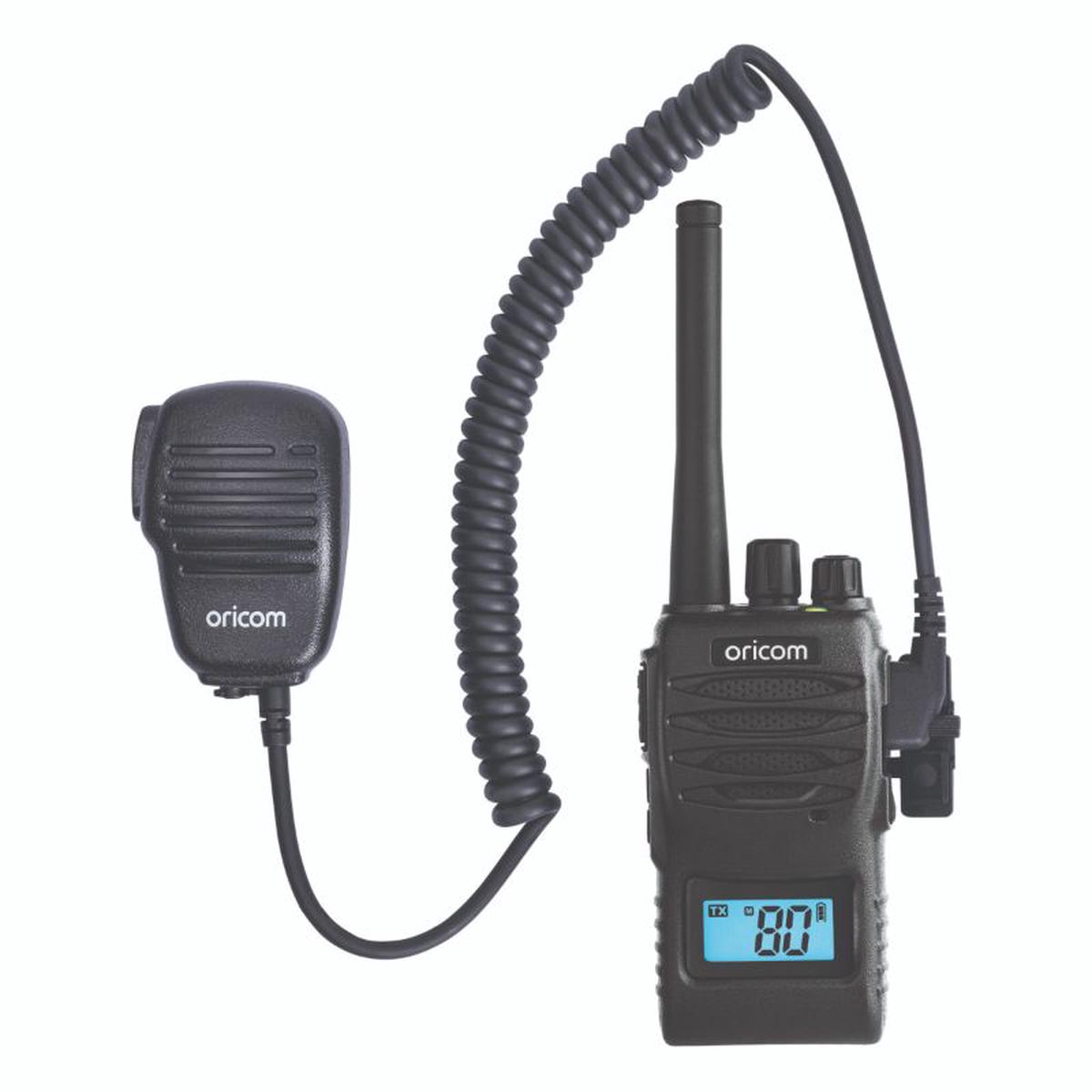 Oricom UHF5400BK 5W UHF CB Radio with Speaker Mic