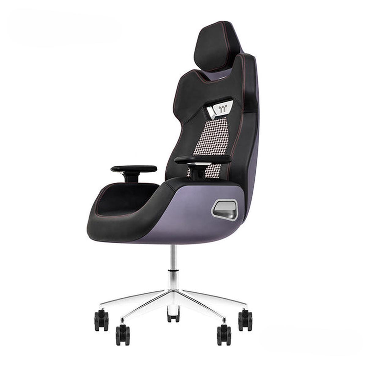 Thermaltake ARGENT E700 Leather Gaming Chair (Gray Houndstooth)