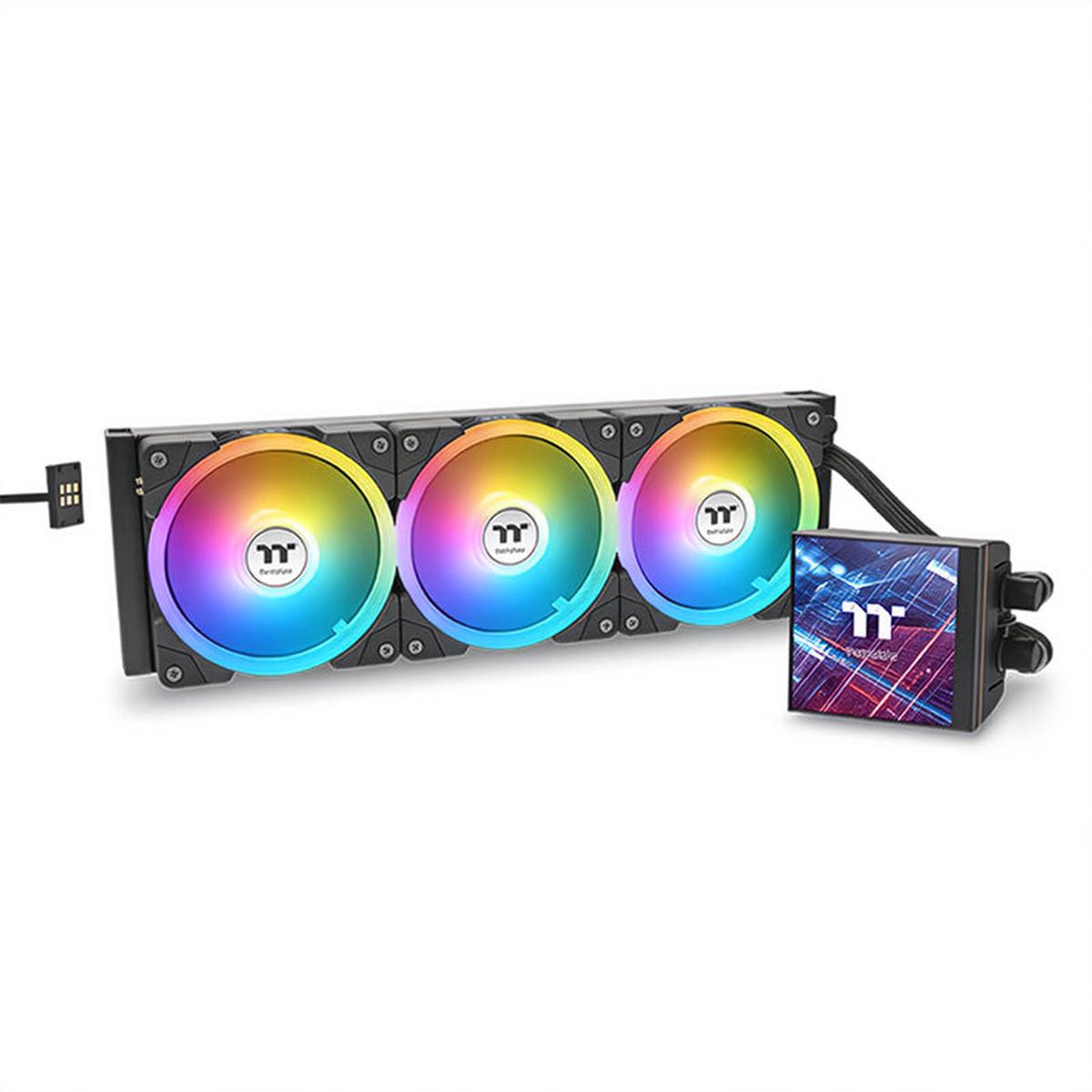 Thermaltake MAGFloe 360 Ultra 360mm ARGB AIO Liquid Cooler (Black)