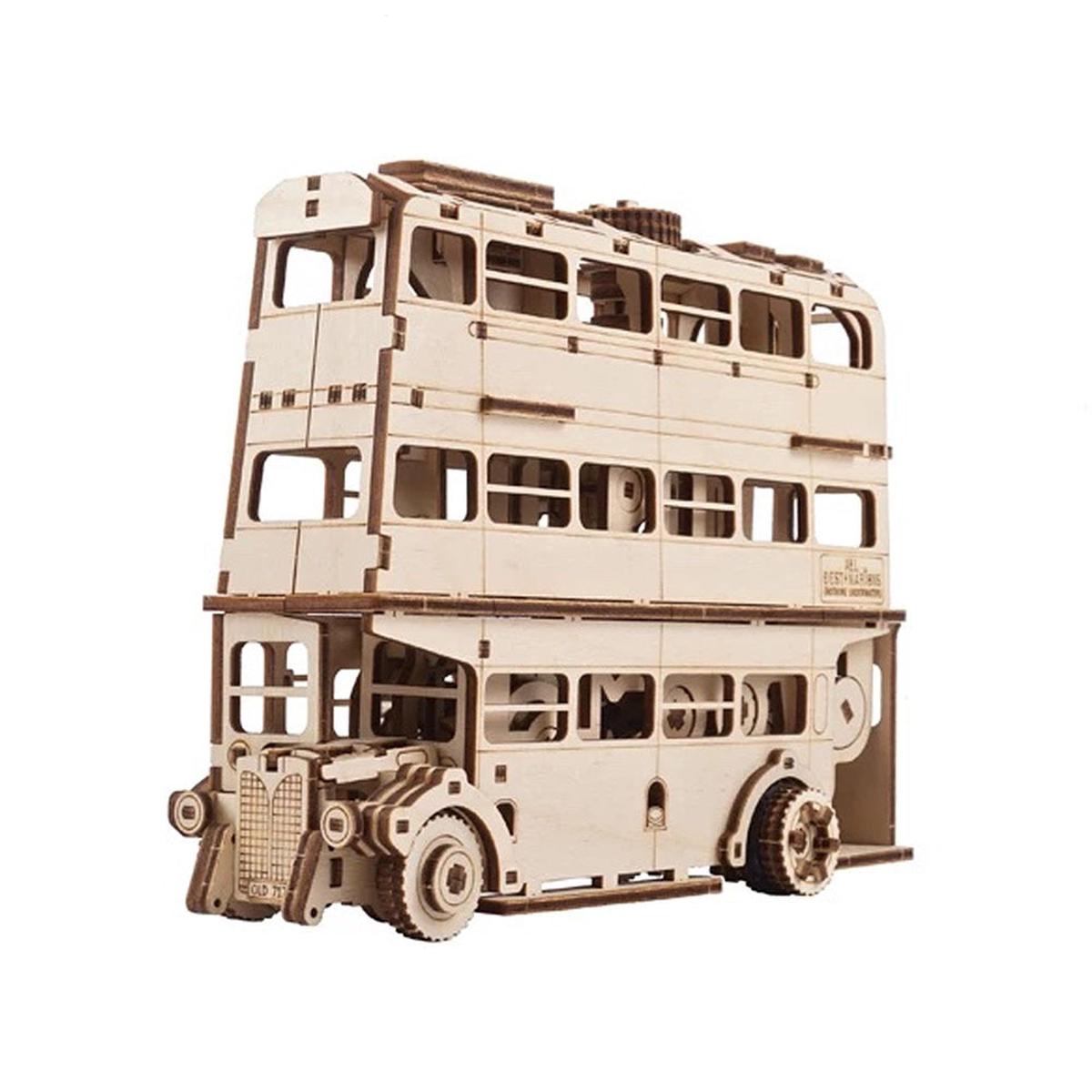 UGears Harry Potter Knight Bus Mechanical Wooden 3D Model Kit