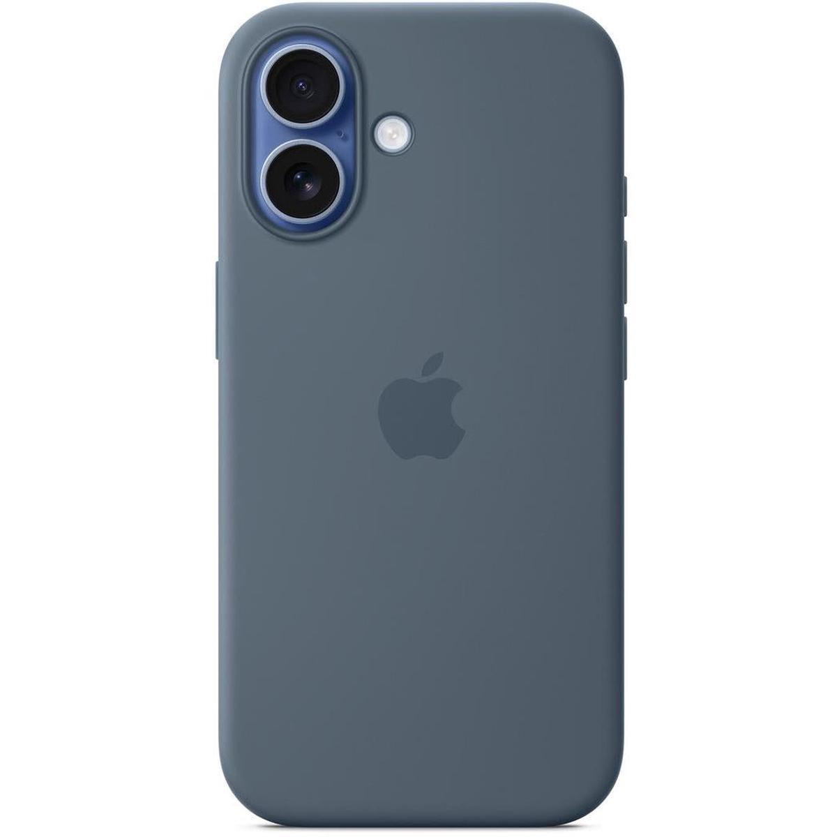 Apple iPhone 17 Silicone Case with MagSafe (Anchor Blue)