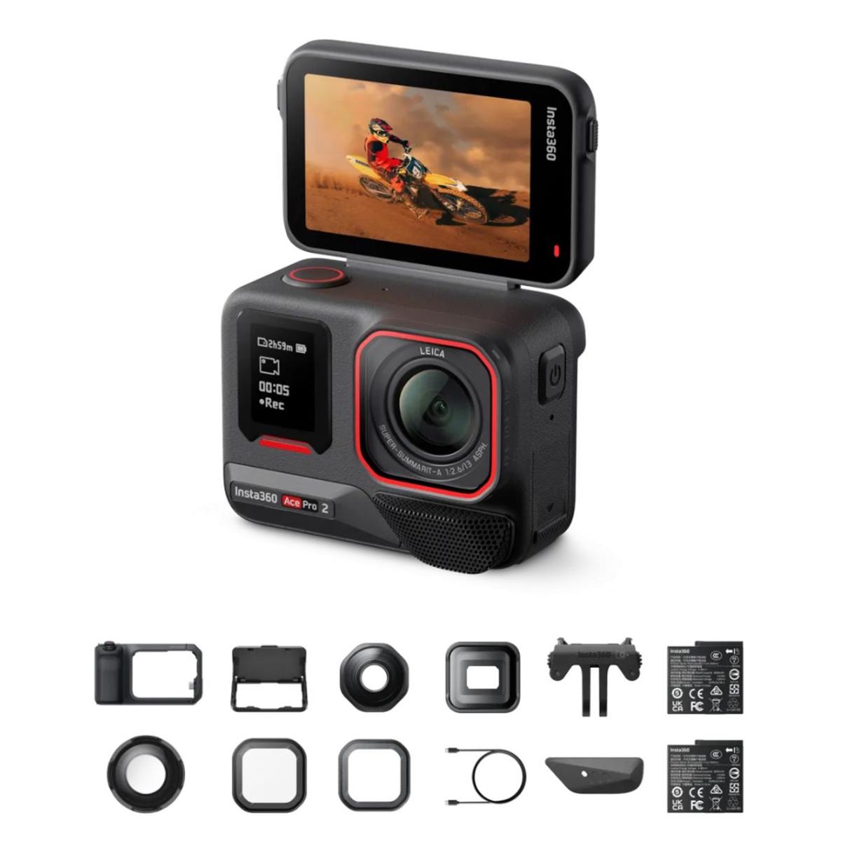 Insta360 Ace Pro 2 Ultimate Videography Bundle Action Camera