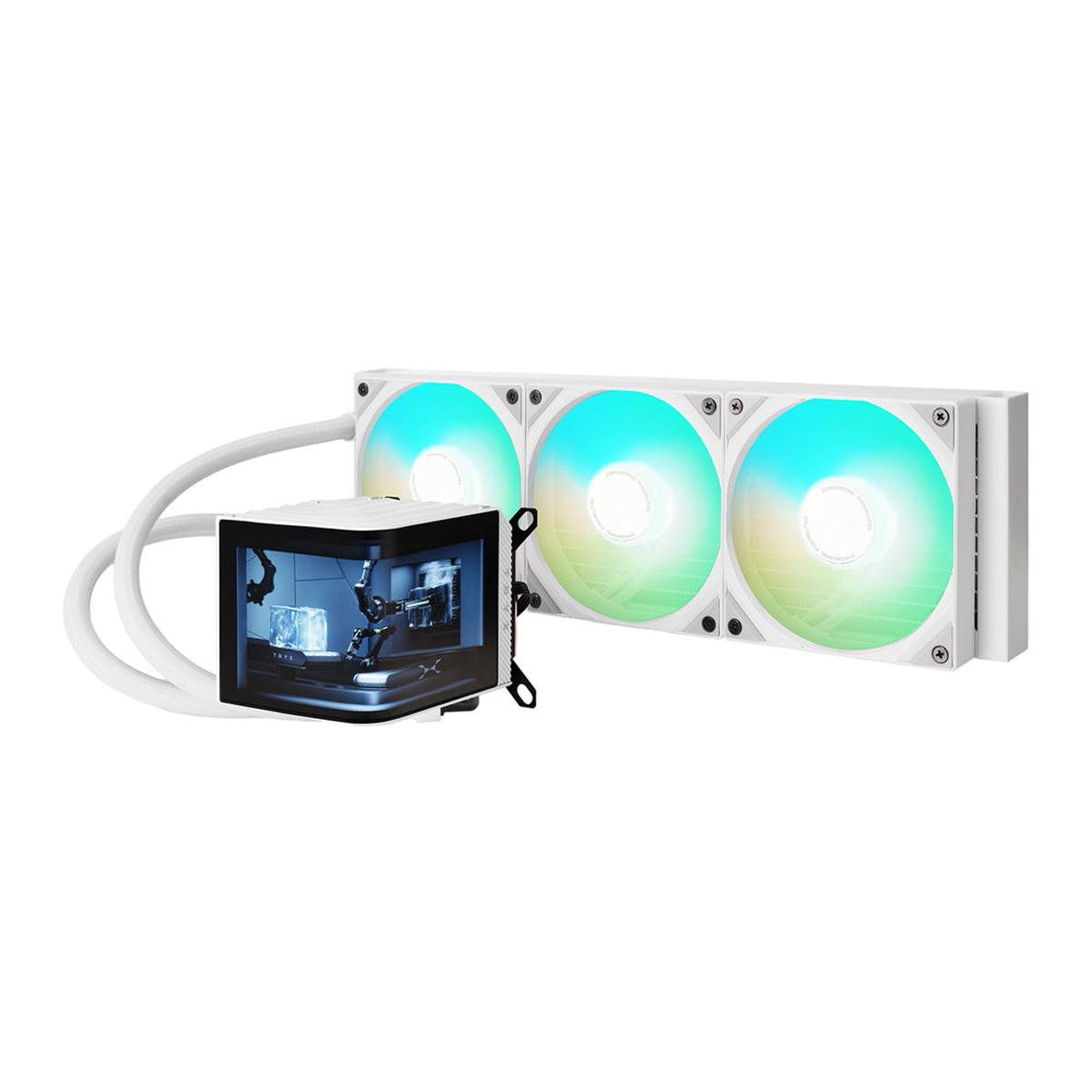 TRYX Liquid Cooler Panorama 360 ARGB White
