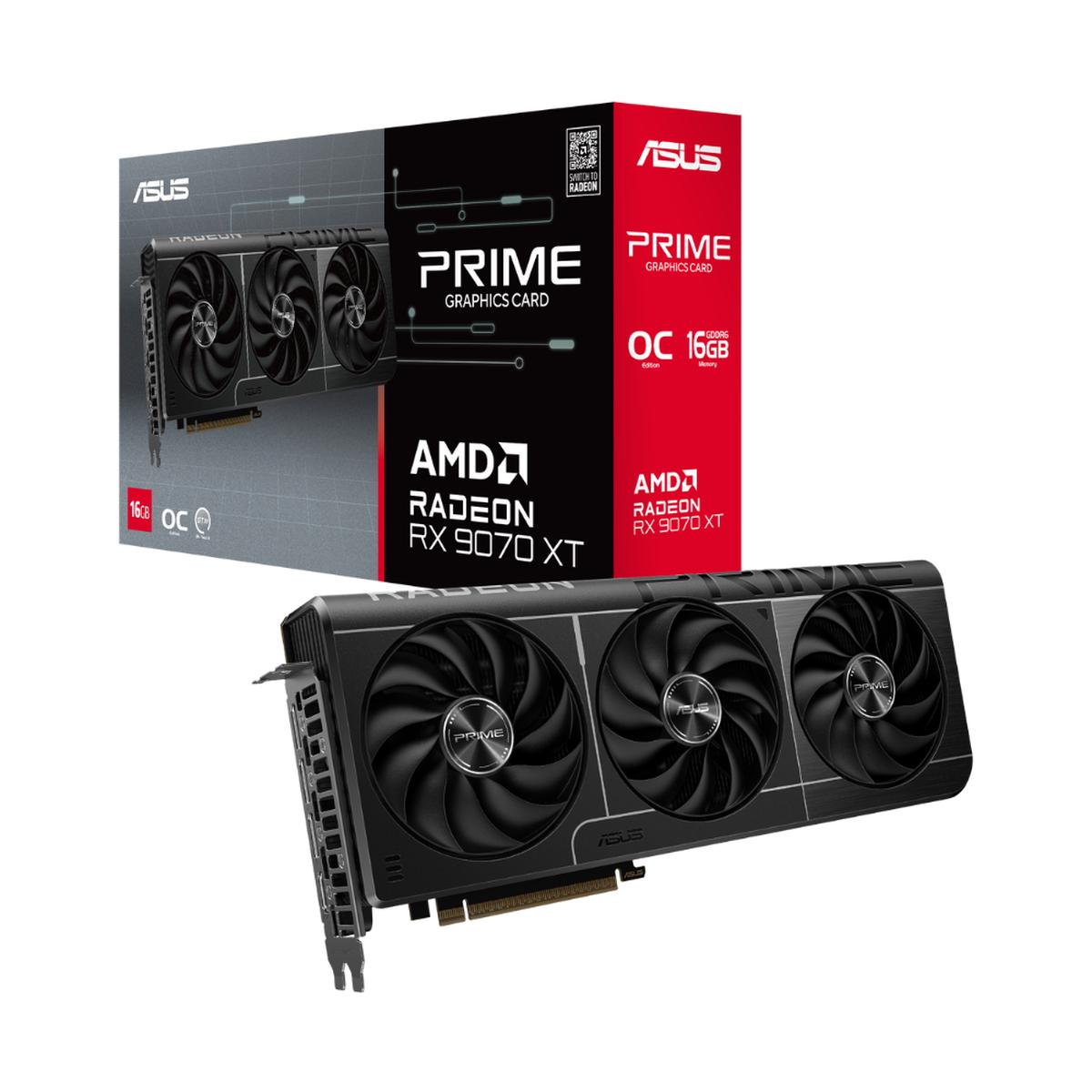 Asus Prime Radeon RX 9070 XT OC 16GB
