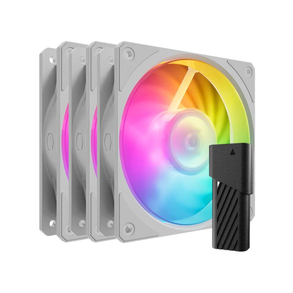 Cooler Master Fan MOBIUS 120P ARGB Triple Pack 120mm White
