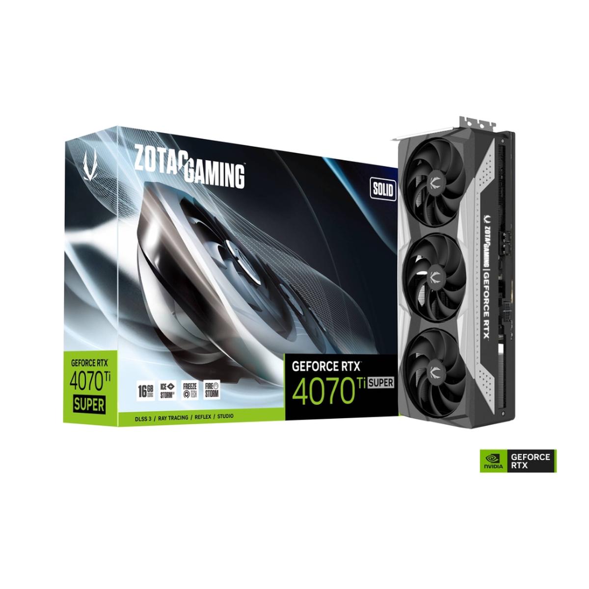 Zotac SOLID GeForce RTX 4070 Ti SUPER 16GB