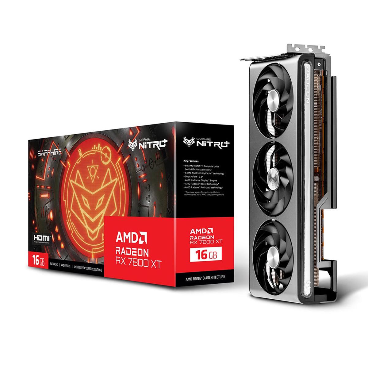 Sapphire Radeon NITRO+ RX 7800 XT OC 16GB