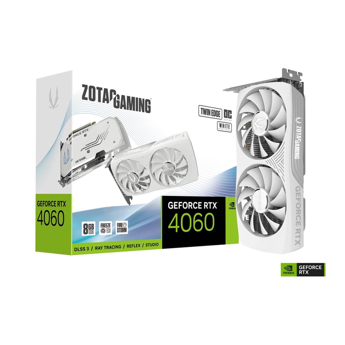 Zotac Twin Edge GeForce RTX 4060 OC White 8GB