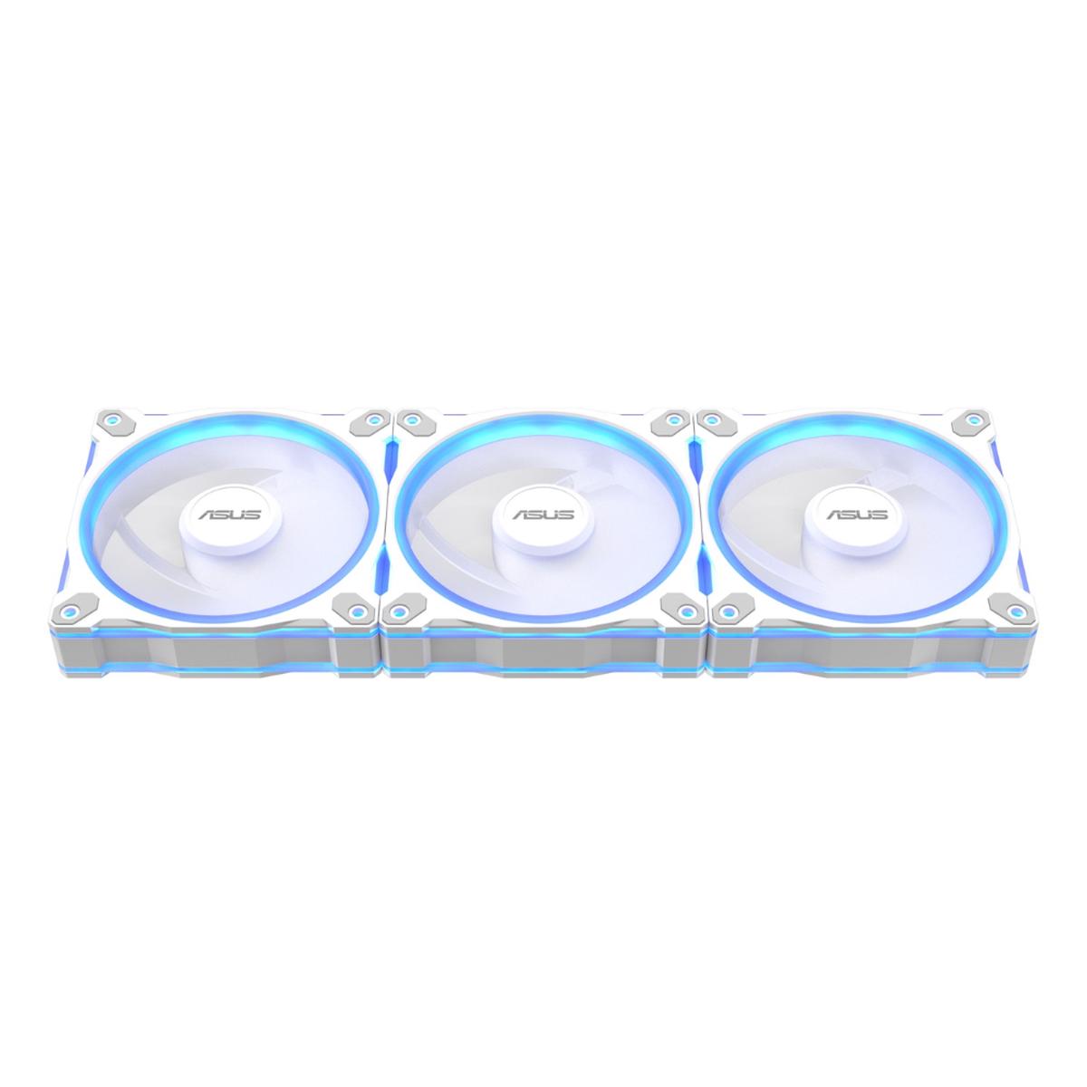 Asus Prime Reverse Fan MR120 ARGB 120mm White Triple Pack