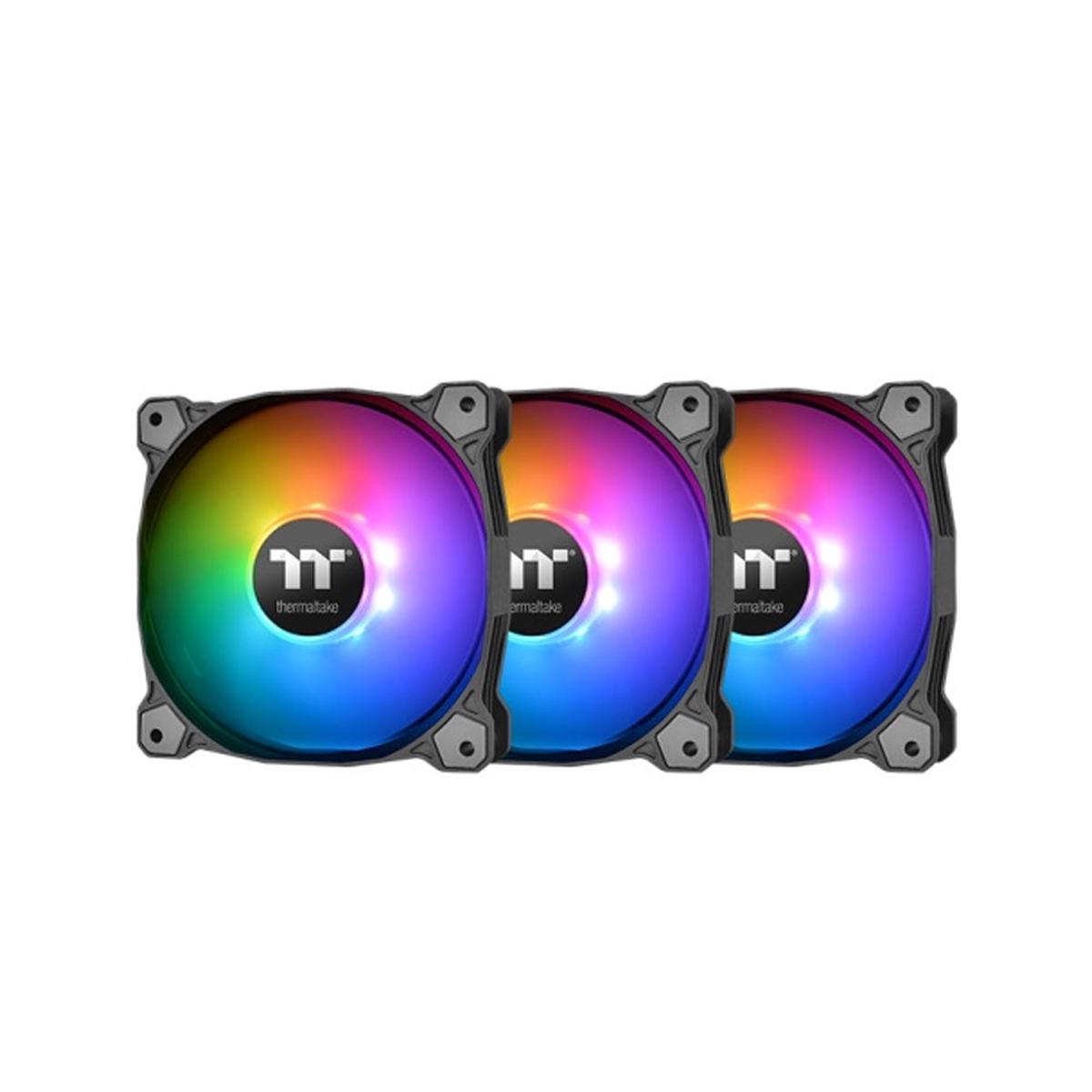 Thermaltake Fan Pure Plus 12 Radiator TT Premium RGB Triple Pack 120mm