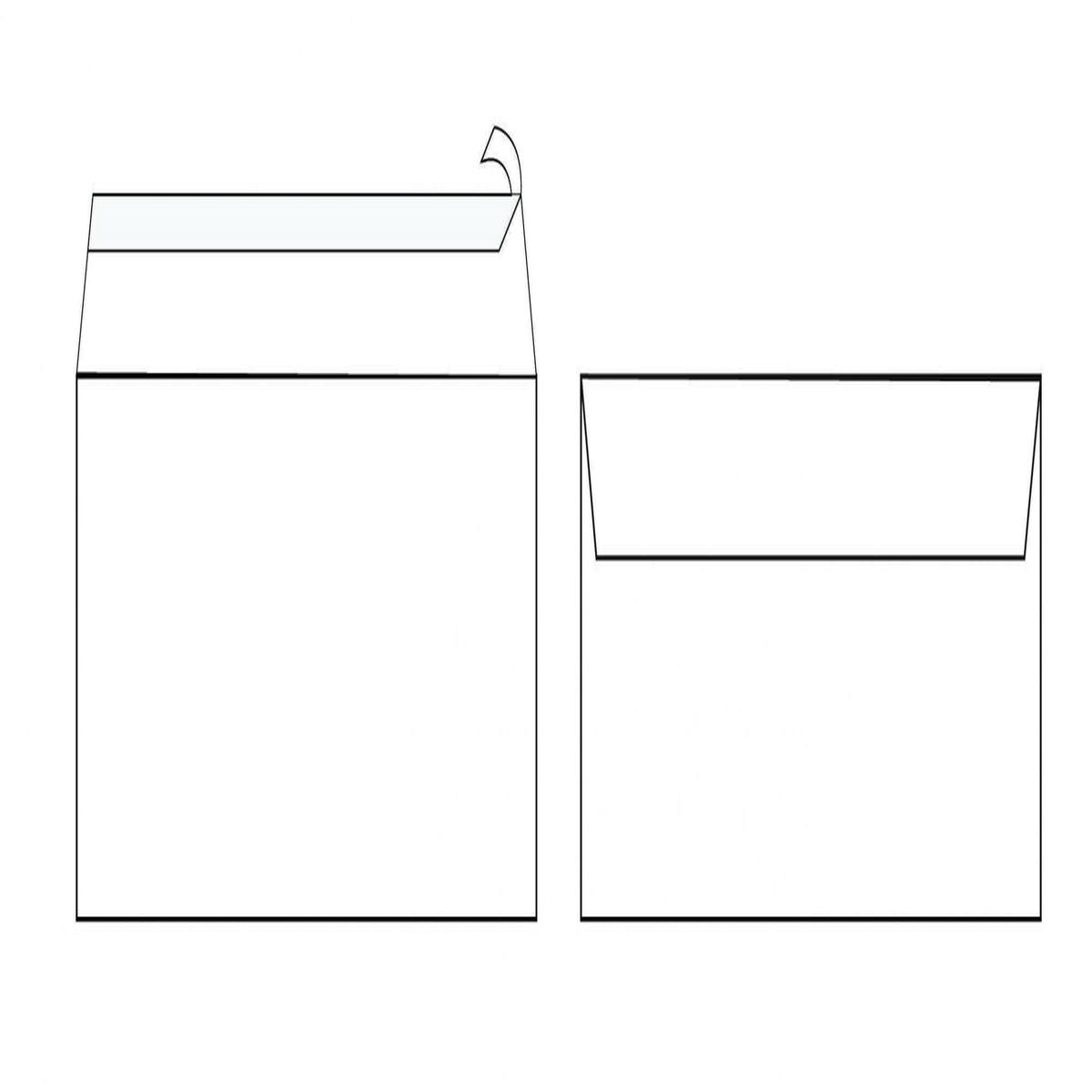 White Envelope 110X220MM