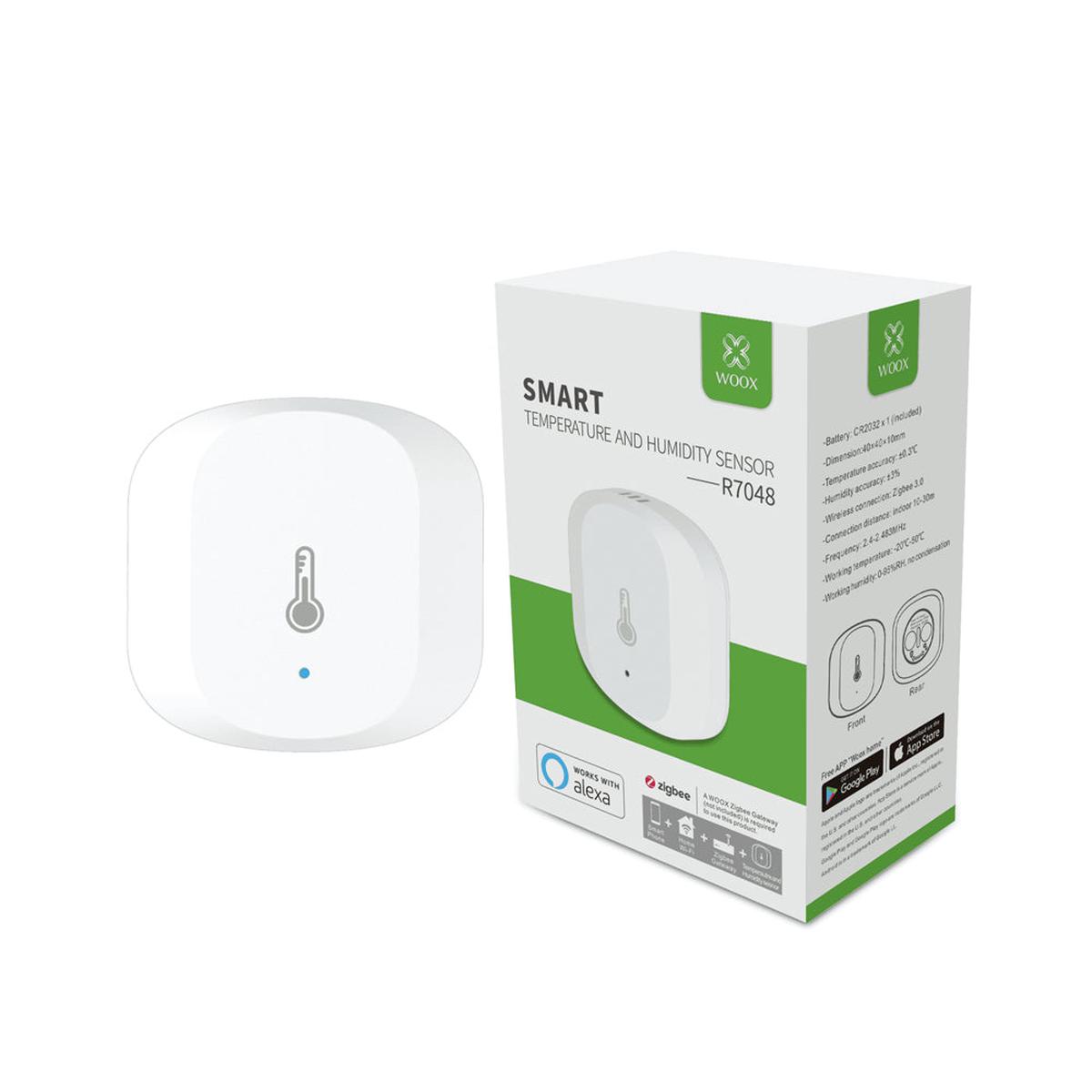 WOOX Smart Humidity & Temperature Sensor R7048