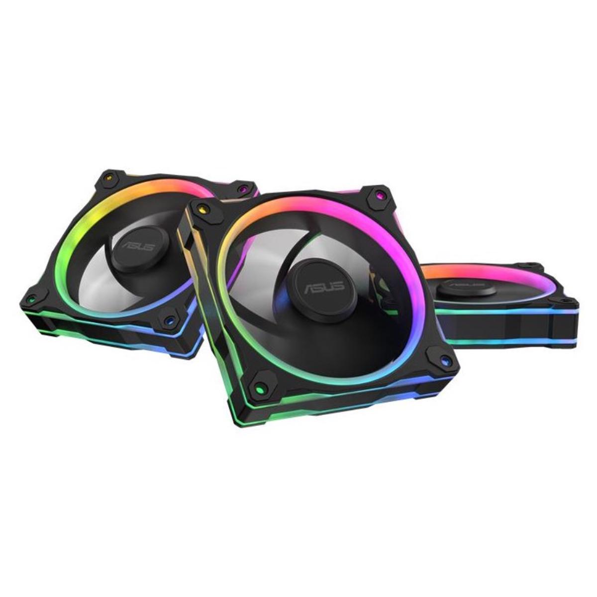 Asus Prime Fan MR120 ARGB Triple Pack Reverse 120mm Black